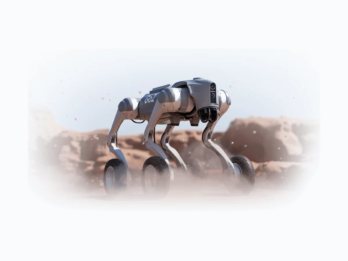 Unitree Go2-W — manufacturer product image
